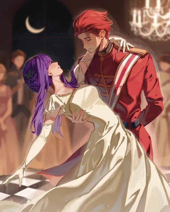 Stark and Fern's ballroom dance scene