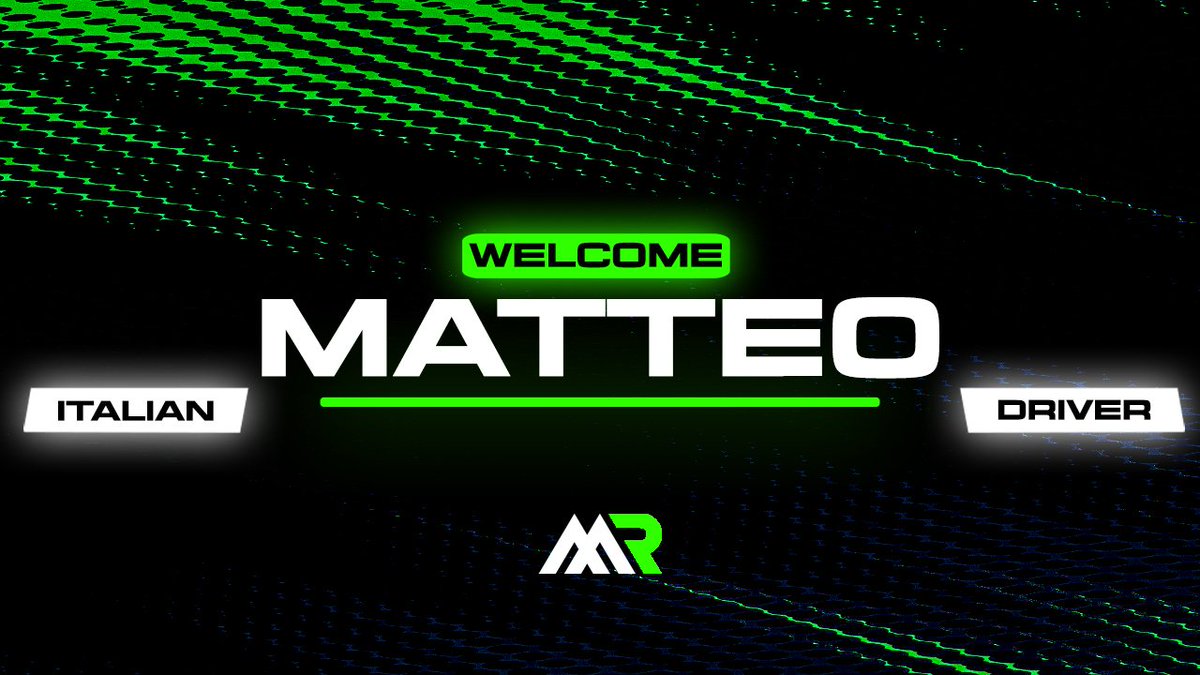⚡️𝐍𝐄𝐖 𝐒𝐈𝐆𝐍𝐈𝐍𝐆 ⚡️

We are very happy to announce @teogiorgioneo as our new driver! 🇮🇹

So nice to have Matteo and to see the young Italian reach his potential and grow with us.

Benvenuto🙌💫