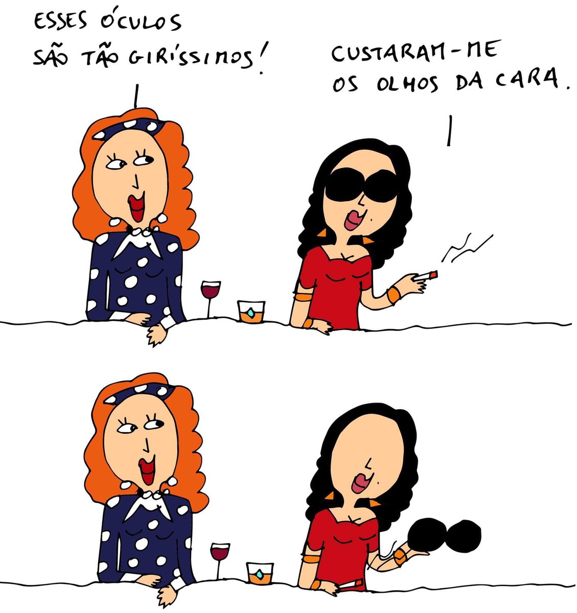 Duas amigas.