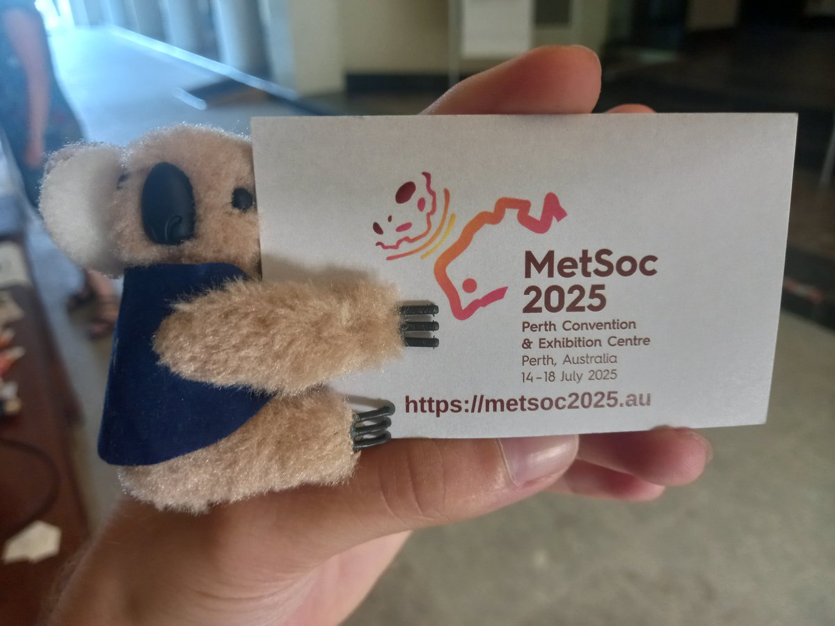 Next year Metsoc is to be held in Perth, Australia! In honor of this future event, a limited amount of cute Koala stuffies are still available at the registration desk!