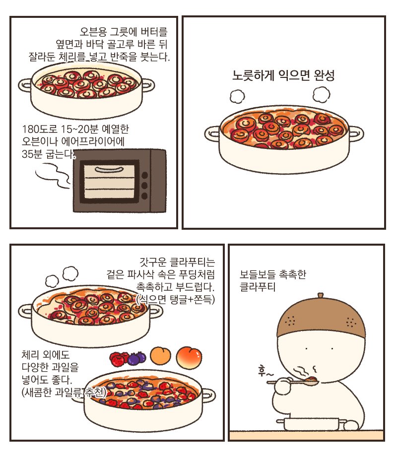 클라푸티는 맛있다 