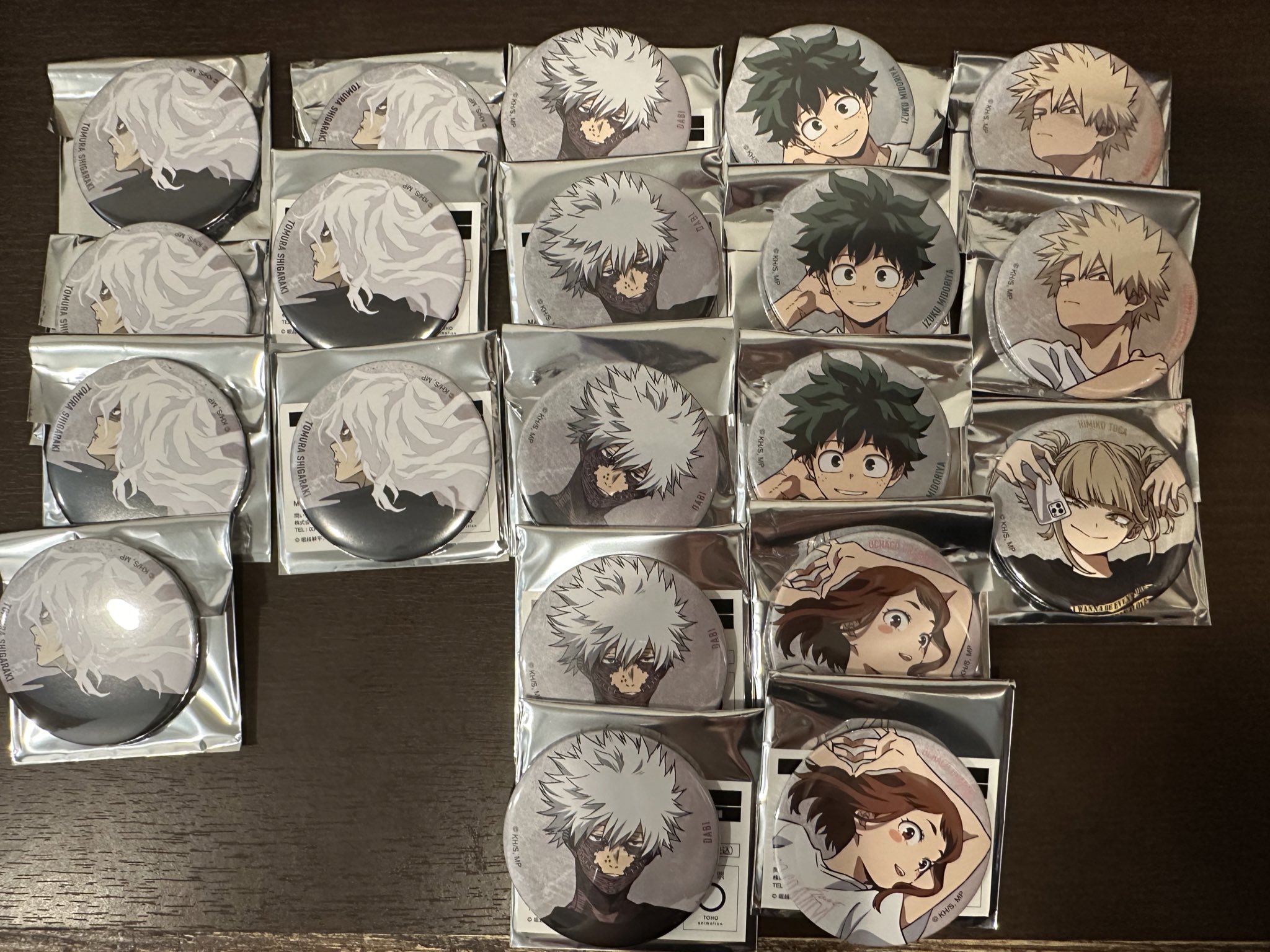 ベースヤードトーキョー　ヒロアカ　緑谷出久　僕のヒーローアカデミア　缶バッジ アニメ『僕のヒーローアカデミア』SPECIAL POPUP「MY HERO ACADEMIA“T