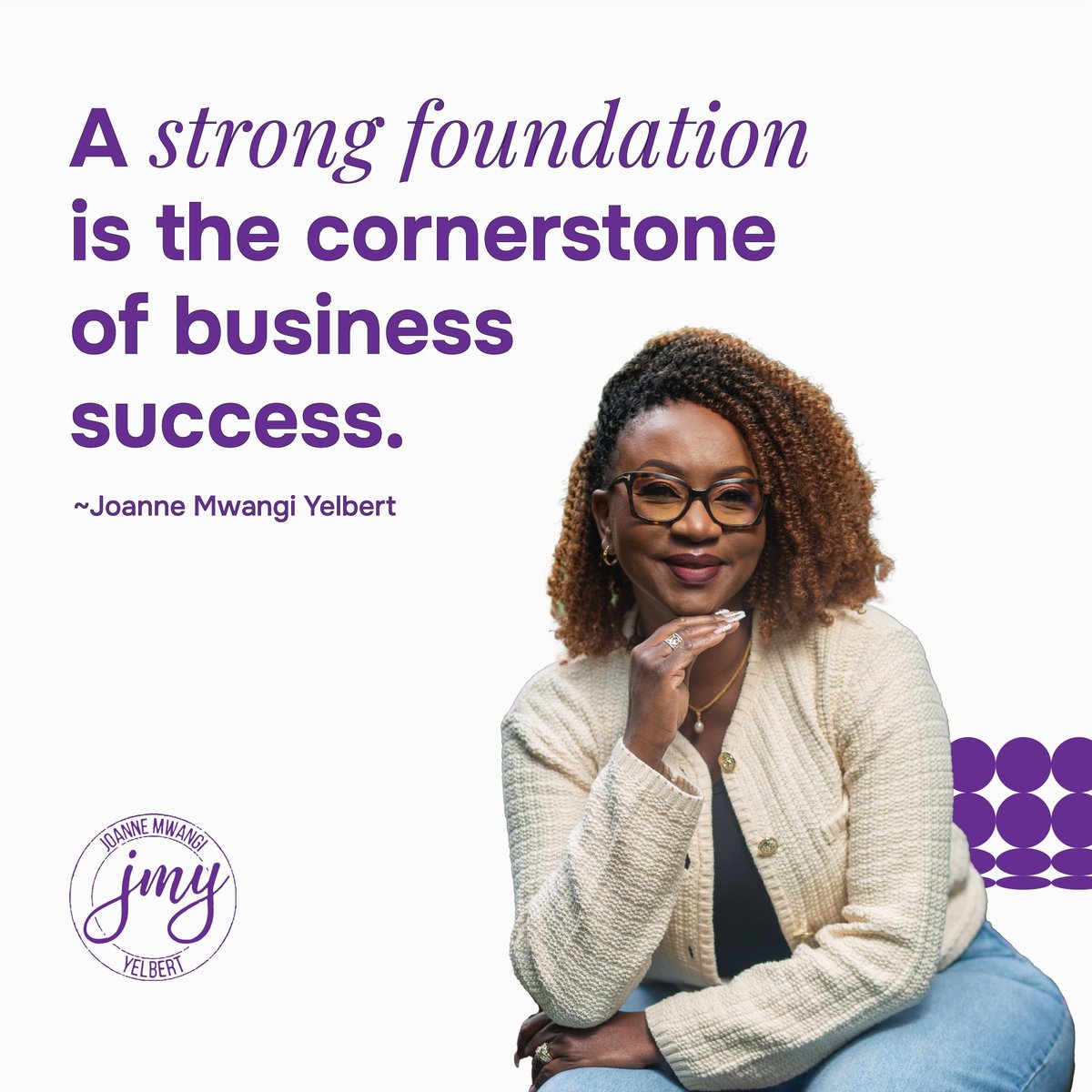 The most important part is the laying of  foundation in any business. From defining an idea for the business to the writing of a business plan, everything is critical. What's the most challenging part in laying this foundation for you? #letstalkbusiness #joannethebrand #August