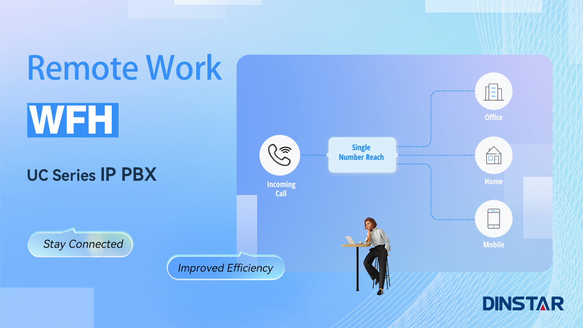 dinstar_voip's tweet image. In the mobile internet era, remote working is becoming increasingly common. 
Looking for a seamless business communication solution?
DINSTAR UC IP PBX has you covered, keeping staff connected whether they're at home, in the field, or on the go.

#RemoteWork #IPPBX