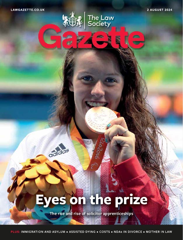 • Eyes on the prize •

The rise and rise of solicitor apprenticeships.

Plus: Immigration and asylum • <a href="/JoshuaRozenberg/">Joshua Rozenberg</a> • Costs • NDAs in divorce • <a href="/Mother__in__law/">Mother in Law</a> - all in this week's Gazette 📰

edition.pagesuite.com/html5/reader/p…