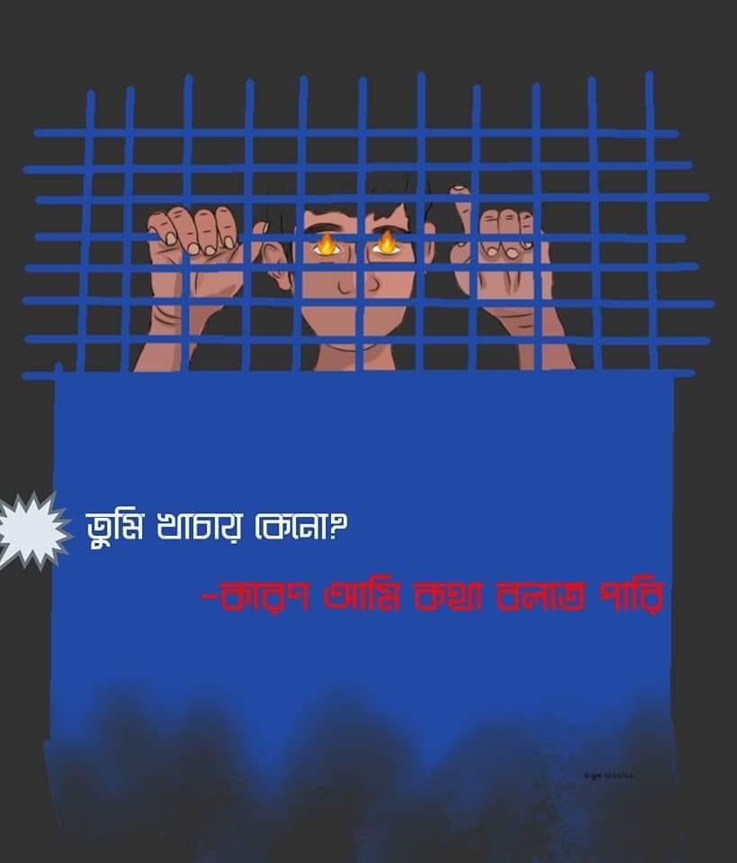 rojon_'s tweet photo. Why are you in a cage?
-Because I can speak! https://t.co/YOjUHxXEHb