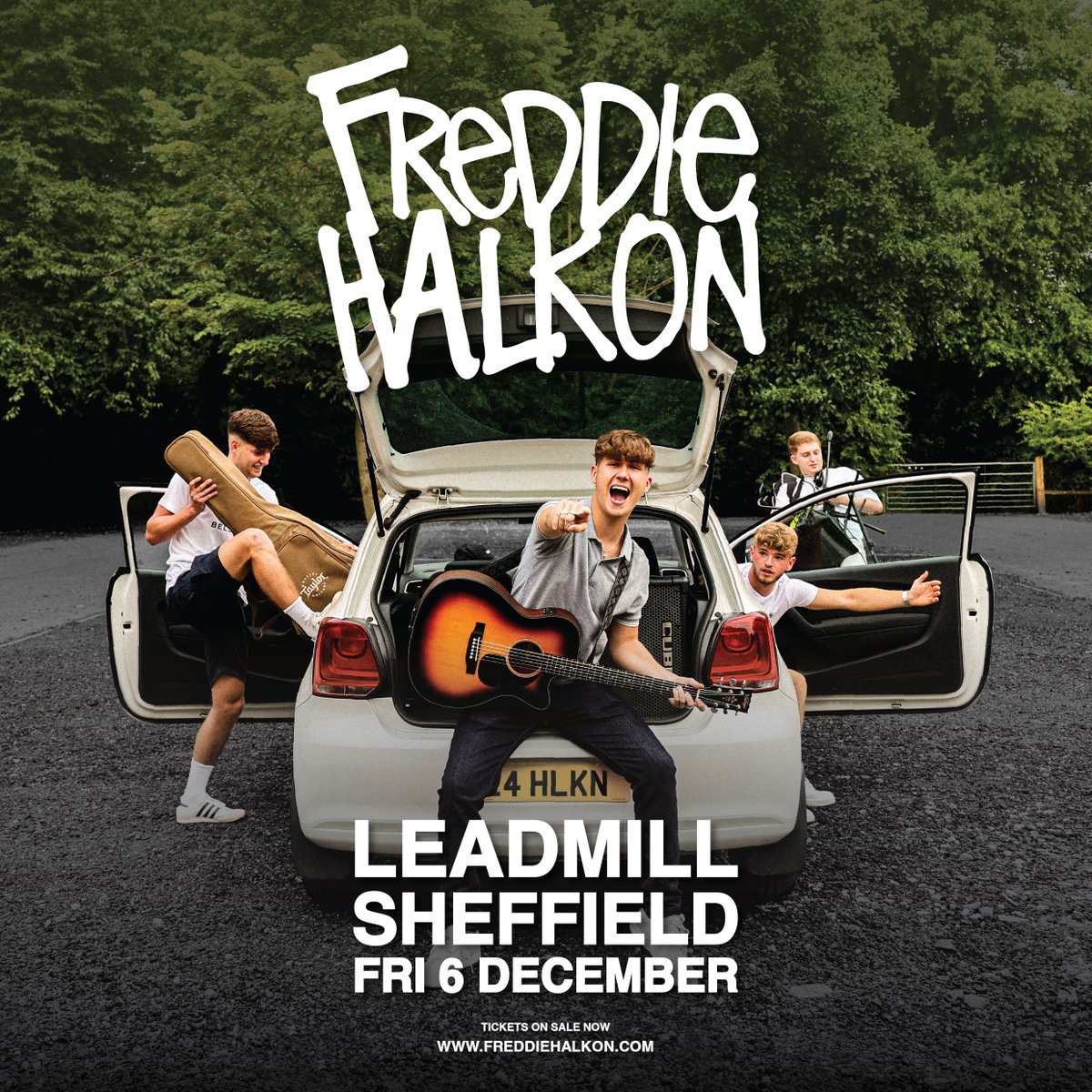 NEW SHOW ANNOUNCEMENT - Freddie Halkon 🚨

His debut headline show sold out in barely any time at all, now rising local indie star <a href="/FreddieHalkon/">Freddie Halkon</a> joins us on our Steel Stage for his biggest outing yet 🥳

Tickets on sale right now from leadmill.co.uk/event/freddie-…