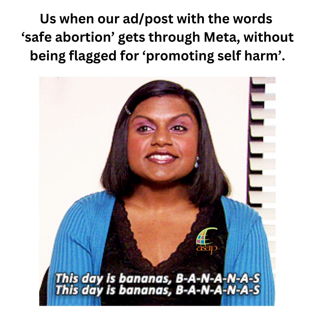 A win is a win..?!🤷‍♀️  
Fight the #DigitalSuppression of #SRHR &amp; #AbortionRights !
#ShapingSaferOnlineSpaces #SSOS #FridayVibes #abortionmemes #repromemes #memesdaily #feministmemes
