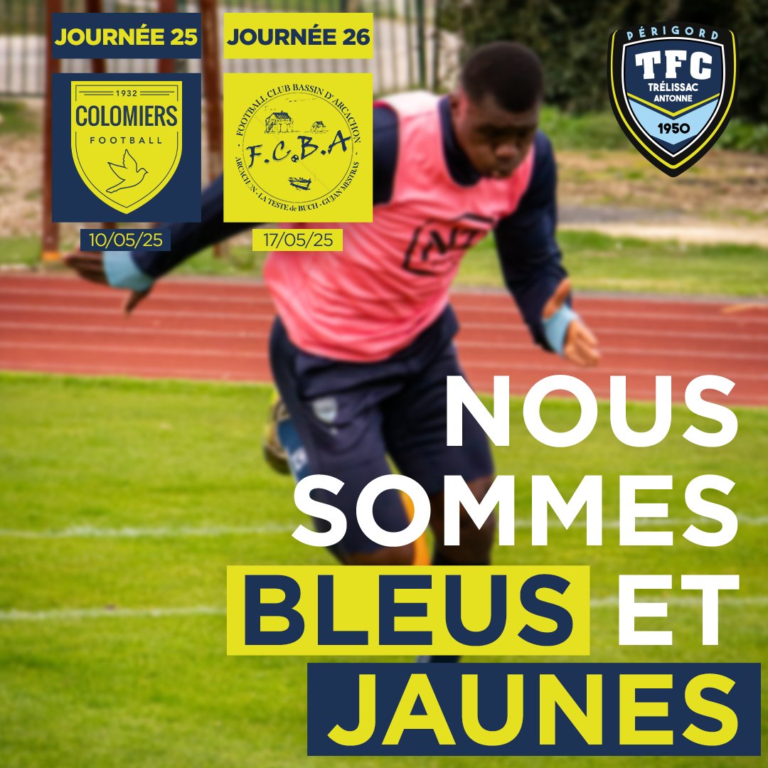[CALENDRIER #N3] 📆

Découvrez l'intégralité du calendrier de notre équipe fanion pour la saison 24/25 ! ⬇️
Hâte de vous retrouver au bord du terrain pour encourager nos bleus et jaunes ! 🔵🟡