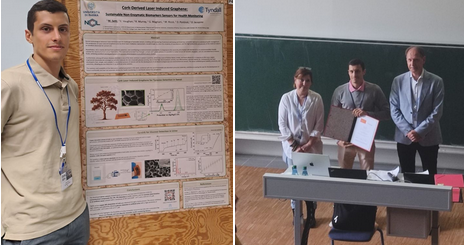 AnalBioanalChem's tweet image. Last week at #ESEAC2024 the 19th Int. Conference on #Electroanalysis  in Ulm, Germany, Michele Setti won one of the awards to the best posters sponsored by ABC! Congratulations Michele! 🎉👏👏👏

@uni_ulm @unipr @springer1842 #laser #graphene #cLIG