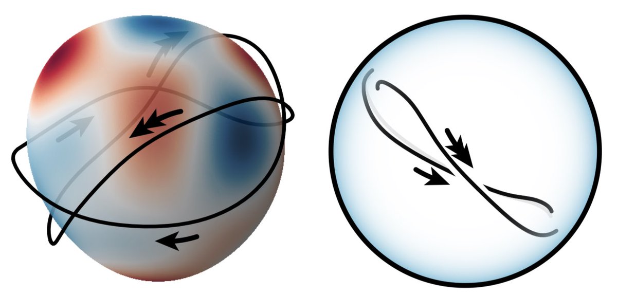 Mathematicians 🧐: SO(3) is double-covered by the simply connected SU(2) and has fundamental group isomorphic to ℤ/2ℤ

Physicists 🤪: so you know, if you just roll something downhill, it rolls over itself twice in each period?

arxiv.org/abs/2407.19861