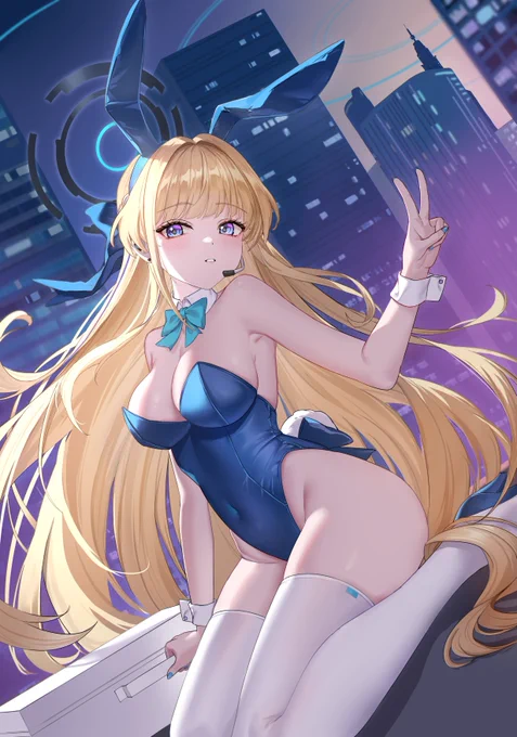 #ブルアカ #バニーの日 