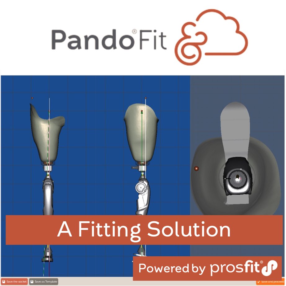 To deliver #ConfidentMobility to the world’s #amputee community, #PandoFit now allows #prosthesisconfiguration, #component selection, bench #alignment, and delivery of a Full Limb Solution. #ProsFit’s solutions improve lives, and deliver positive social &amp; economic impact.