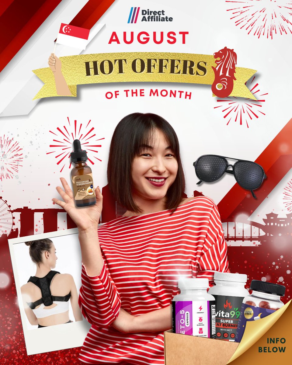 DirectAffNet's tweet image. Make the most of the summer heat with our August hot offers! Discover incredible opportunities to elevate your affiliate game.

Explore our exclusive offers with a special payout boost of 5%!