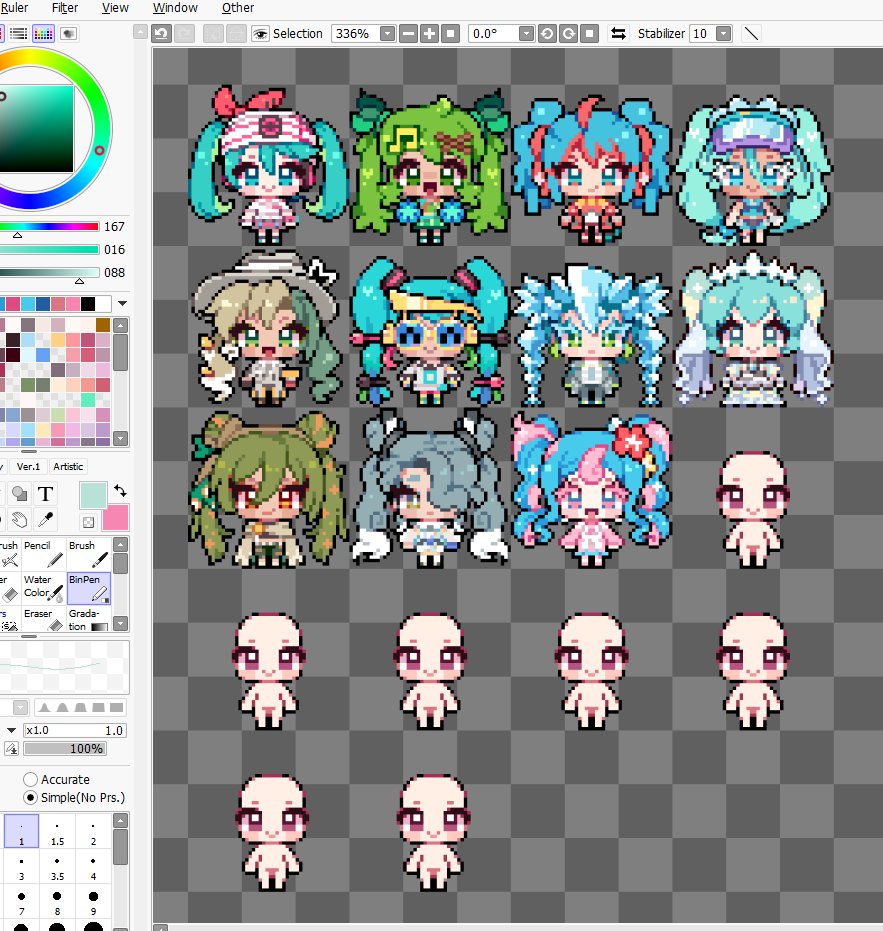 riel_9999's tweet photo. Update
#pixelart #pixel #pixelartist #ドット絵 #픽셀아트 https://t.co/ThUzHkd7NR