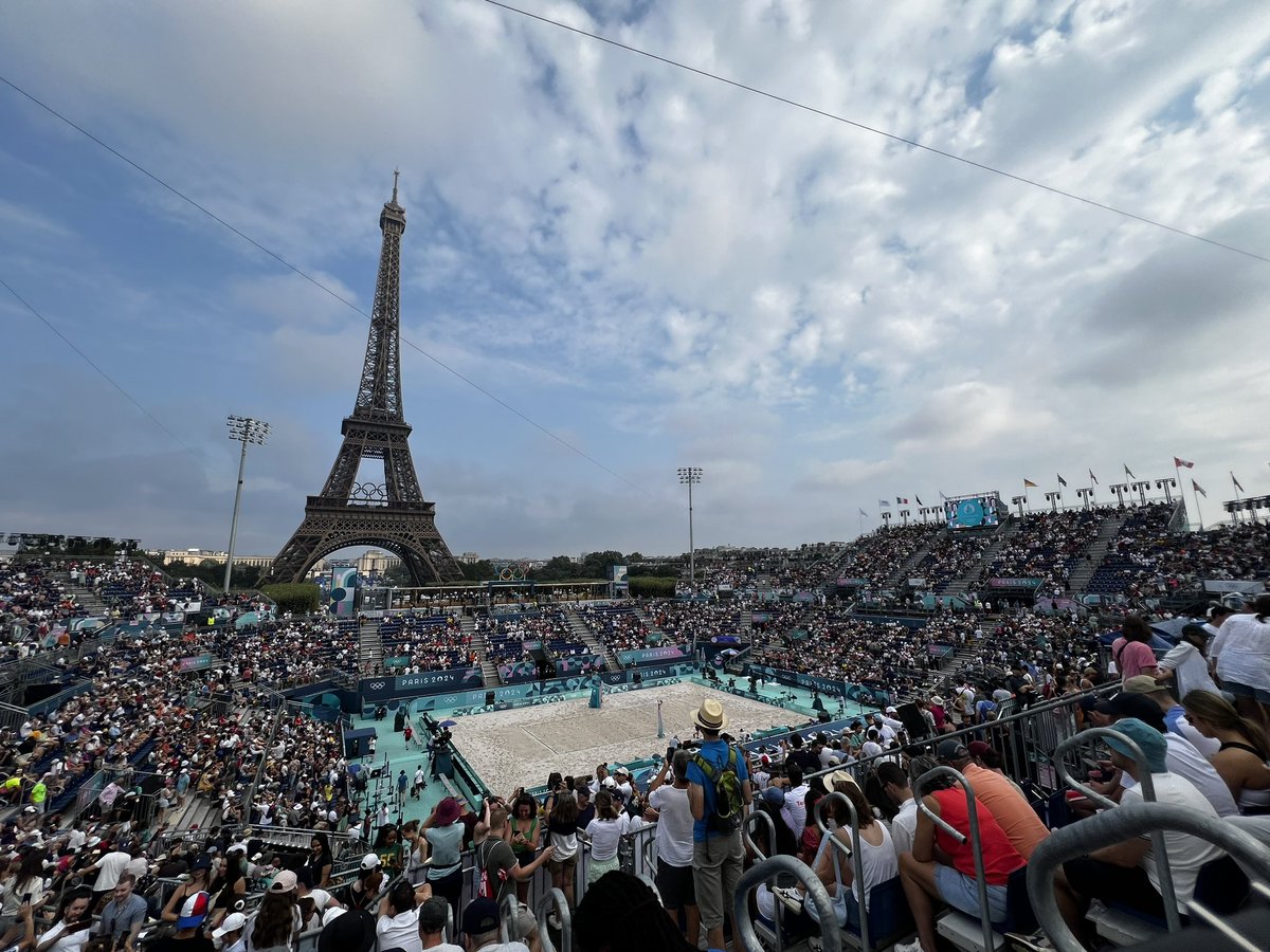 Mark Littell (@mrlittell) on Twitter photo Bonjour #Paris2024 Bonjour #Paris2024
