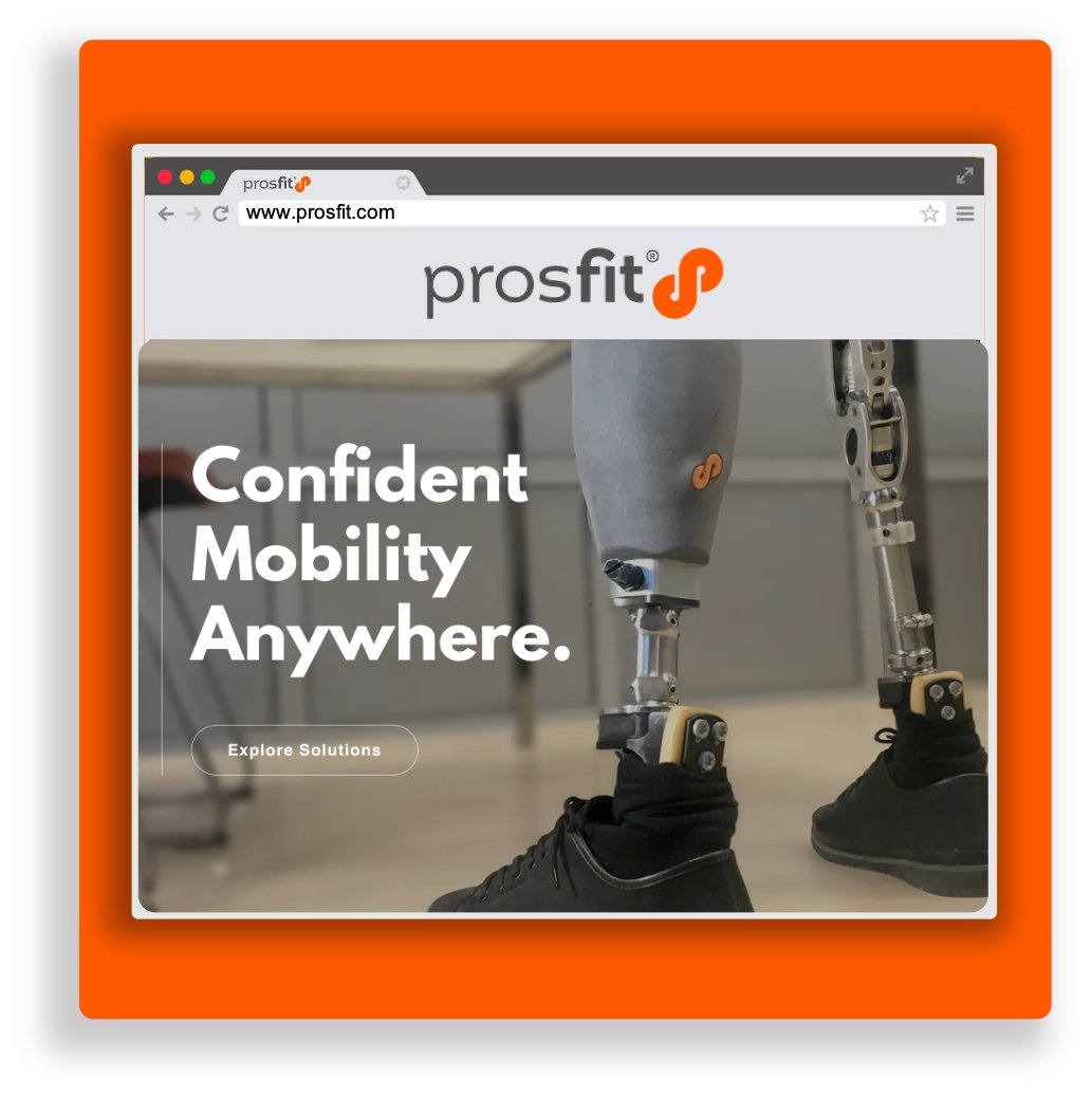 Having pioneered, developed and proven PandoFit the first fully regulated (products and software), globally scalable platform for the digital provision of sockets, as well as full prosthesis, ProsFit is now architecting innovative solution for other parts of the user journey.