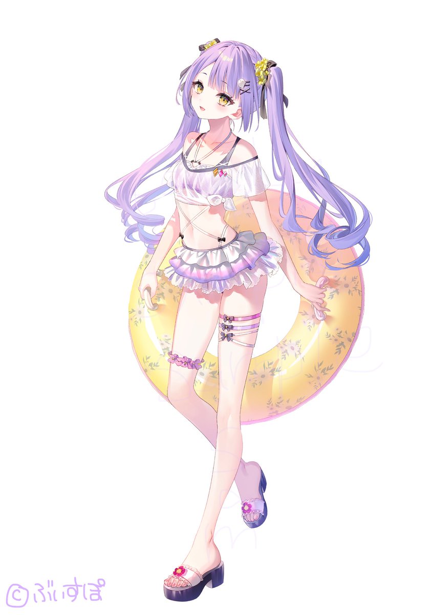 遅くなっちゃったけど今年の水着全身写真🏊‍♀️✨️