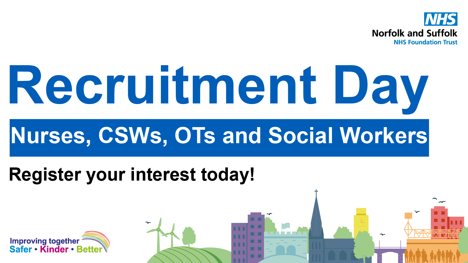 NSFT mental health on X: &ldquo;Our recruitment day will provide the 