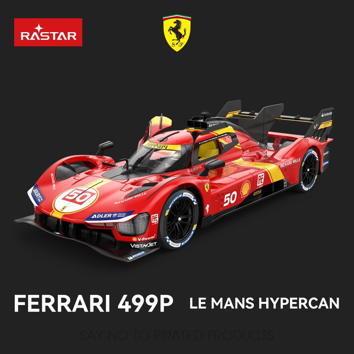 💫New Arrival | Rastar R/C 1:14 Ferrari 499P
Officially authorized remote control car, give you a championship experience.
#lemans24 #ferrari499p #rccar