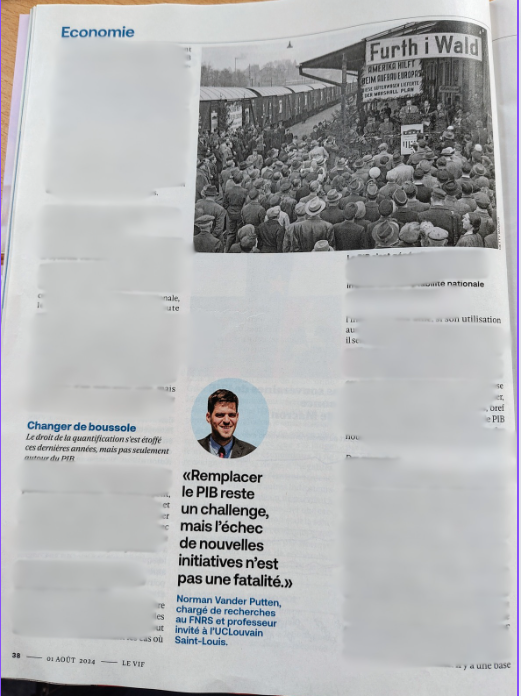 J'ai eu le plaisir de discuter avec Thierry Denoël de <a href="/LeVif/">Le Vif</a> de l'ouvrage récemment sorti de presse et issu de ma thèse de doctorat👌Entretien à découvrir dans LeVif de cette semaine. @uclouvainslbxl