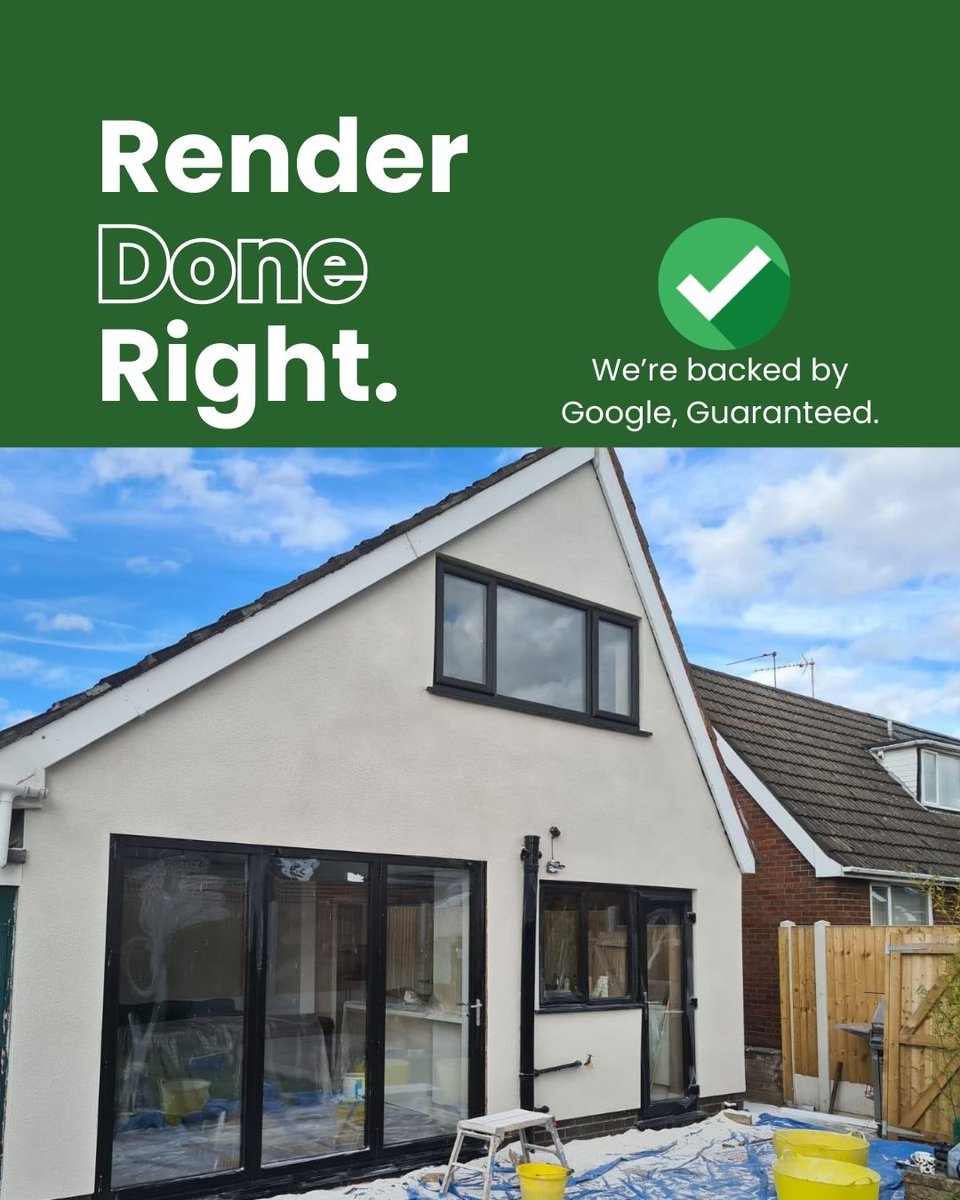 When rendering your property, you need to make sure that it's done right ✅🏠💦.

🏠 Why not take a look at improving the aesthetics and the performance of you home with our FREE survey? 📲 Click to book - homeenergysaveuk.co.uk/#contact

#Homeenergysave #home #energy #damp #mould
