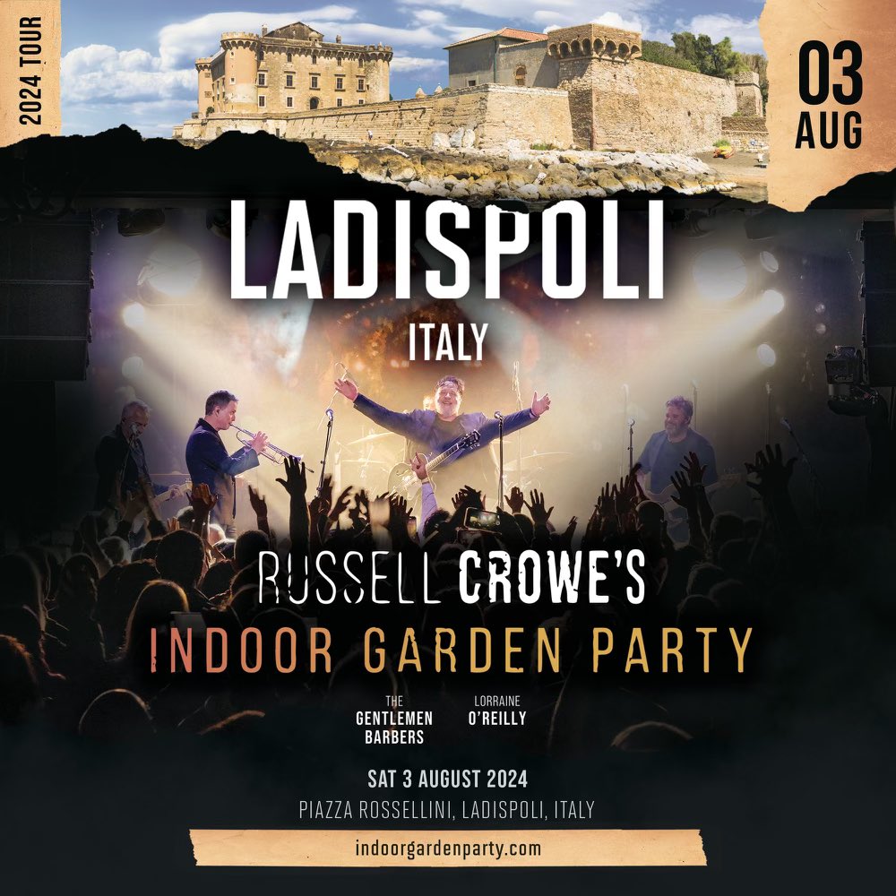 Ladispoli tomorrow night.