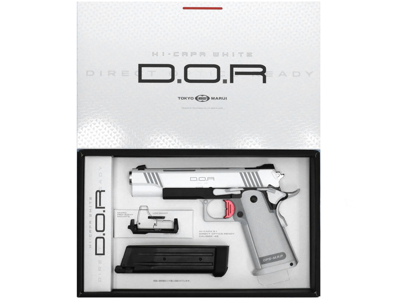 週明け入荷予定】 [東京マルイ] ハイキャパ WHITE ホワイト D.O.R ガス