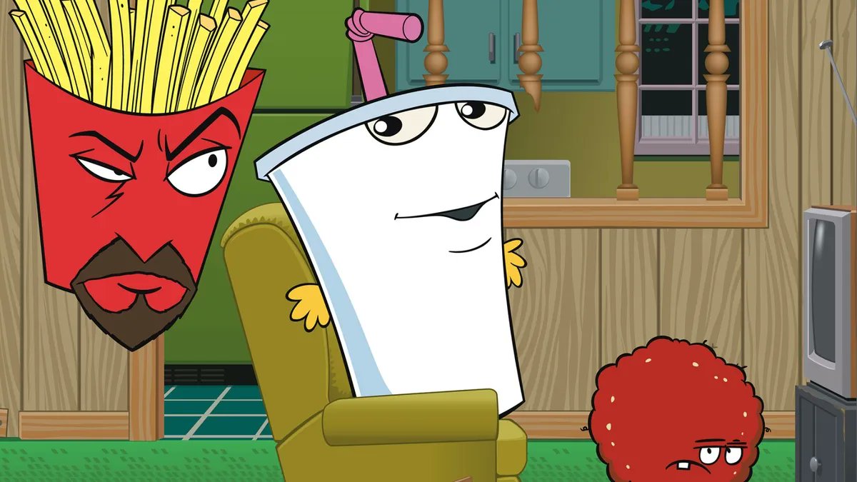 ToonHive's tweet photo. 24 years ago today, ‘Aqua Teen Hunger Force’ premiered on Adult Swim. https://t.co/fCOsBQujZz