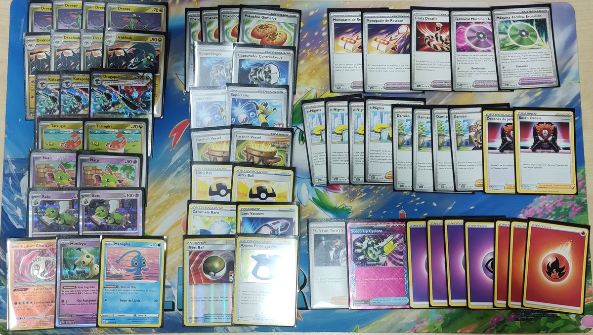 WON 🥇 a LChallenge in <a href="/empiregames_sev/">Empire Games</a> with Dragapult 🐉 Xatu 🐦! 13 Masters today:
R1 Charizard Pidgeot EX W
R2 Ogerpon Sinitcha W
R3 Gardevoir EX W
R4 Future Box T
Also Top4 LCup yesterday in <a href="/JupiterJuegos/">Júpiter Juegos</a> Badajoz with Lost Box Turbo! ⚡ +15 &amp; +32 = 97 CP! 💎 GGs everyone 🎉