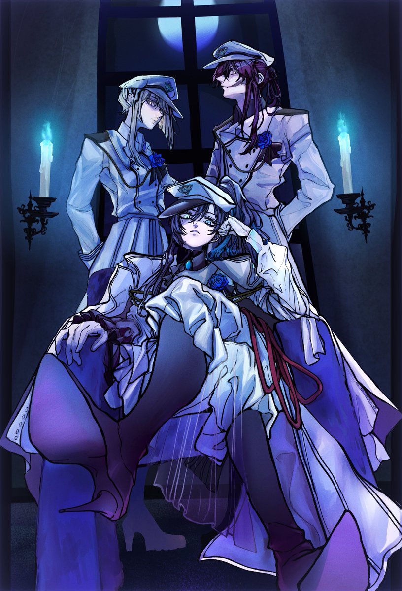 祝日セール値下げ中USJ Ado ブルーローズ隊 アクリルキーホルダー