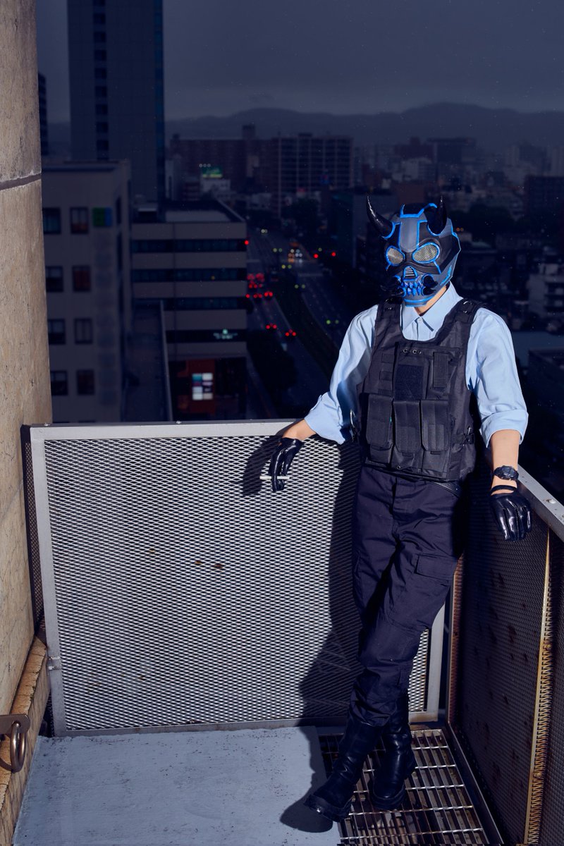 cosplay】 ｽﾄｸﾞﾗ 🟦青井らだお chill🚬← →fighting💥 #ストグラ仮装