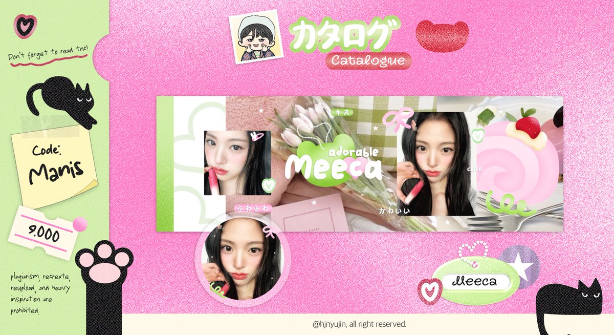 hjnyujin's tweet photo. Repost Will be Appreciated💓

hai semuaa, yuk kenalan dengan setup baruku yg akan aku pakai nantinya &amp; layout yg akan debut dikatalog. minta tolong untuk di ospek ^^ kalau sekiranya blum aman/ada kesamaan dngan ba lain, bisa dm aku baik-baik ya. terimakasii💓🐈‍⬛

#zonauang #zonaba https://t.co/v9amj6S41O