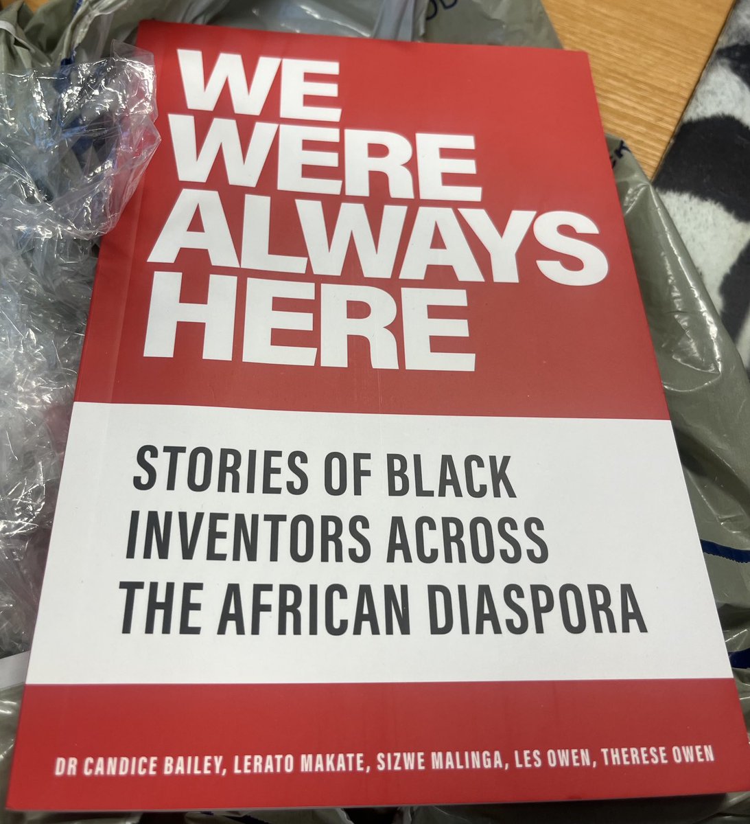 makate_nkosana's tweet photo. Got a copy of this book which features brief stories of inventions by African - ‘Call Me” is also featured - Exclusive Books https://t.co/Hilexsxbtu