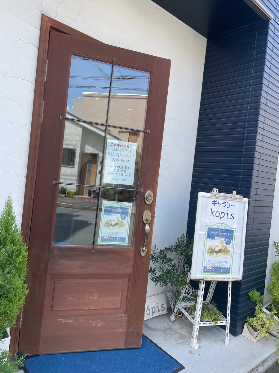 miruteterumi's tweet photo. 「サニーとどうぶつの仲間たち」ギャラリーコピス（半蔵門線、都営大江戸線　清澄白河）にて。本日より賑やかに始まりました❗️犬猫みなしご救援隊への支援物資も受付しております。＃ギャラリーコピス#清澄白河#犬猫みなしご救援隊 https://t.co/WbkBeEiPYh