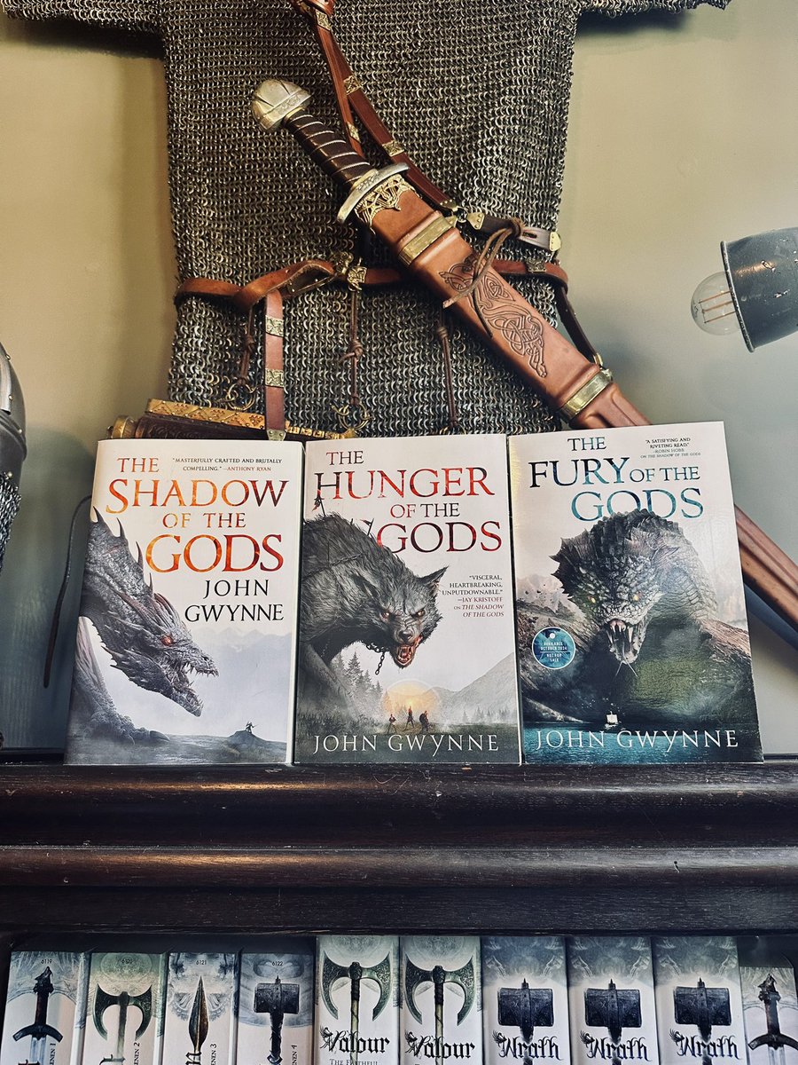 JohnGwynne_'s tweet photo. Three months left until the release of The Fury of the Gods and the Bloodsworn Saga is concluded... https://t.co/glN9BmCdbN