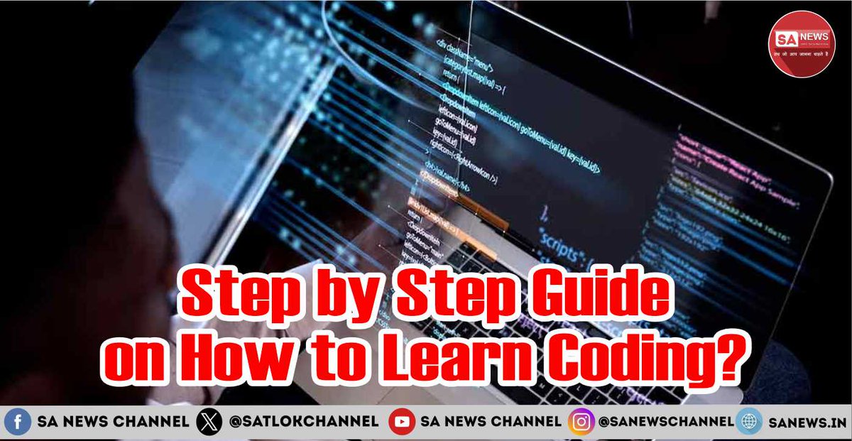 SatlokChannel's tweet image. With the demand for coding skills rising, learning to code can be a game-changer for personal and professional growth. This article will be your roadmap to coding success, covering the basics, advanced techniques, and everything. Join the coding revolution and enter into a world…