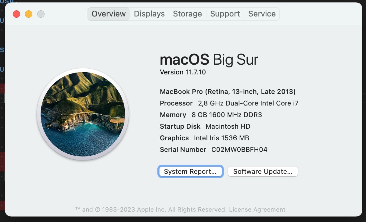 I guess it's high time I renewed my Macbook.