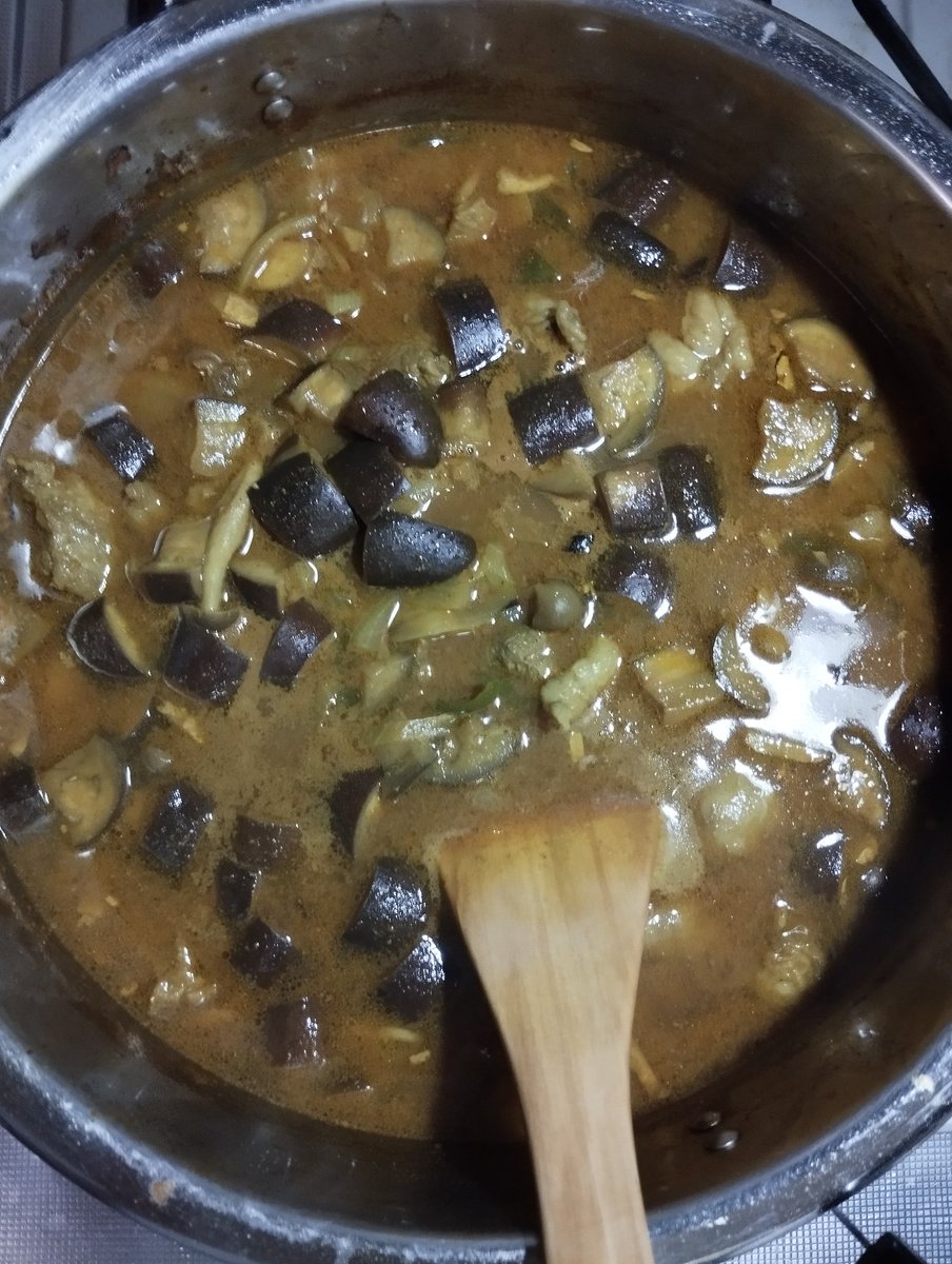 amagilog's tweet image. 来客が持ってきてくれたイノシシ肉でカレー作って住人みんなで食べました😋ごちそうさまです！