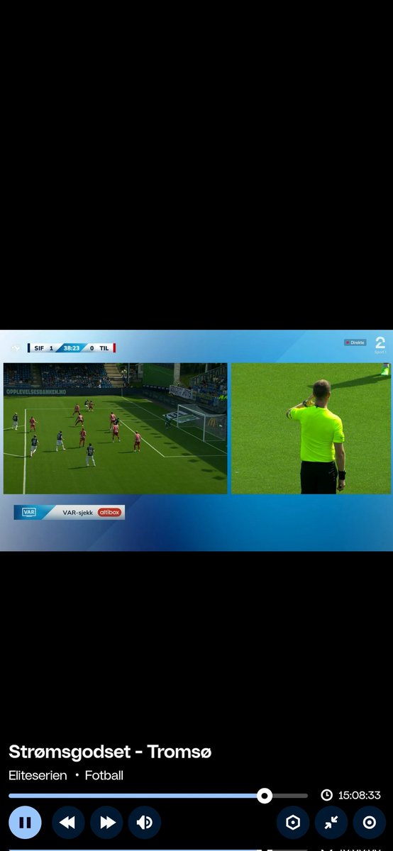 HVORDAN ER DETTE OFFSIDE????
FUCK VAR!!!