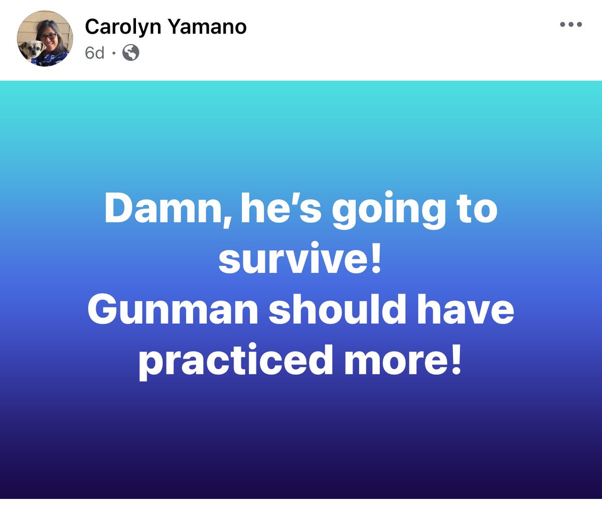 shellie_benton's tweet photo. @Arkypatriot @iAnonPatriot There’s a lot of them. Then there’s these type of people. Came across this one yesterday. She’s a peach. https://t.co/LfUmc3dVo0