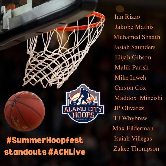 Alamo City Hoops (@alamocityhoops1) on Twitter photo ๐จDay 1 Standouts๐จ
#ICYMI, some of the hoopers who balled out at the #SummerHoopsfest #ACHLive <a href="/Jewlzonthemic/">Jewlz๐</a> <a href="/drehayes_/">Deondre Hayes</a> <a href="/JayCollins_1/">๐ป</a> <a href="/ShotBy_DT/">ShotByDT</a> <a href="/CoachPinchback/">Steven J Pinchback</a> <a href="/nhuaracha1/">Nejle Huaracha</a> ๐จDay 1 Standouts๐จ
#ICYMI, some of the hoopers who balled out at the #SummerHoopsfest #ACHLive <a href="/Jewlzonthemic/">Jewlz๐</a> <a href="/drehayes_/">Deondre Hayes</a> <a href="/JayCollins_1/">๐ป</a> <a href="/ShotBy_DT/">ShotByDT</a> <a href="/CoachPinchback/">Steven J Pinchback</a> <a href="/nhuaracha1/">Nejle Huaracha</a>