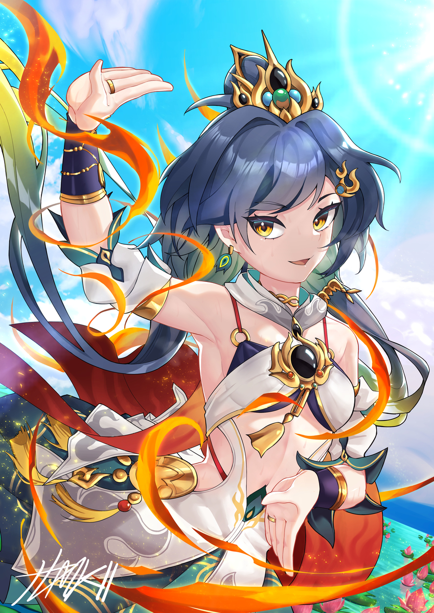 NiruRuka's tweet photo. #HonkaiStarRai #l崩坏星穹铁道 #Yunli #云璃 #i崩壊スターレイル (1/1) https://t.co/W23YlGqoUz