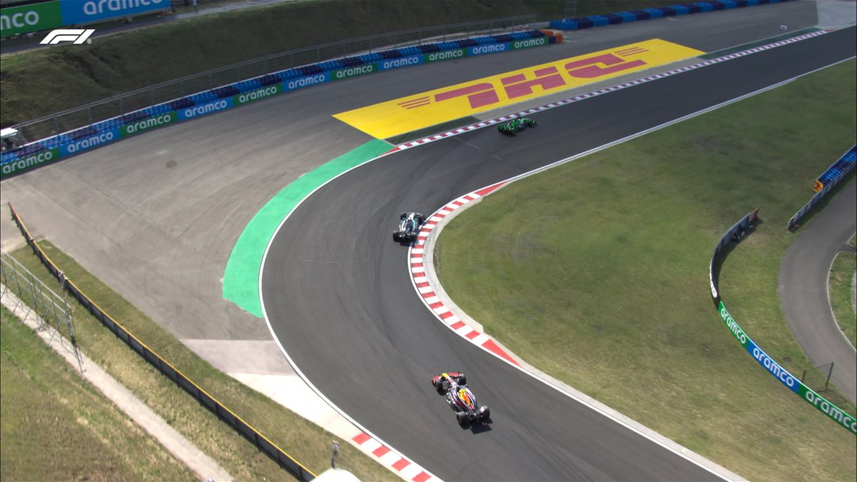 F1's tweet photo. LAP 14/70

The Bottas-Russell-Perez battle is heating up 🔥

#F1 #HungarianGP https://t.co/yVw7Vqcz0U