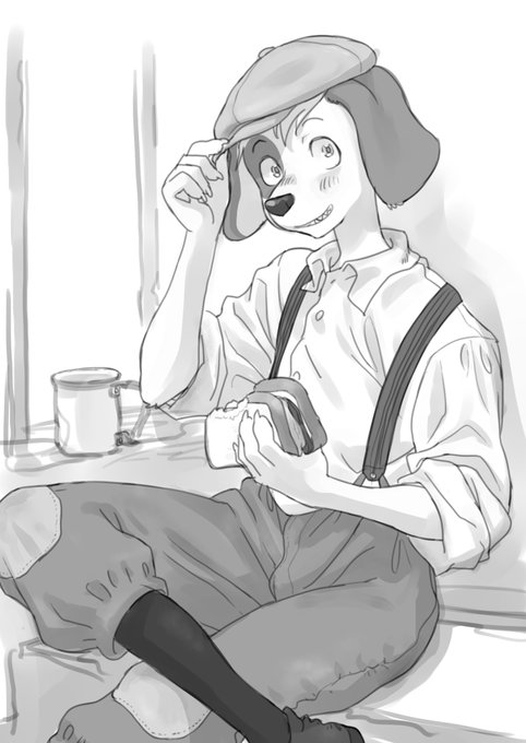 「ああ、さっきの旦那」 