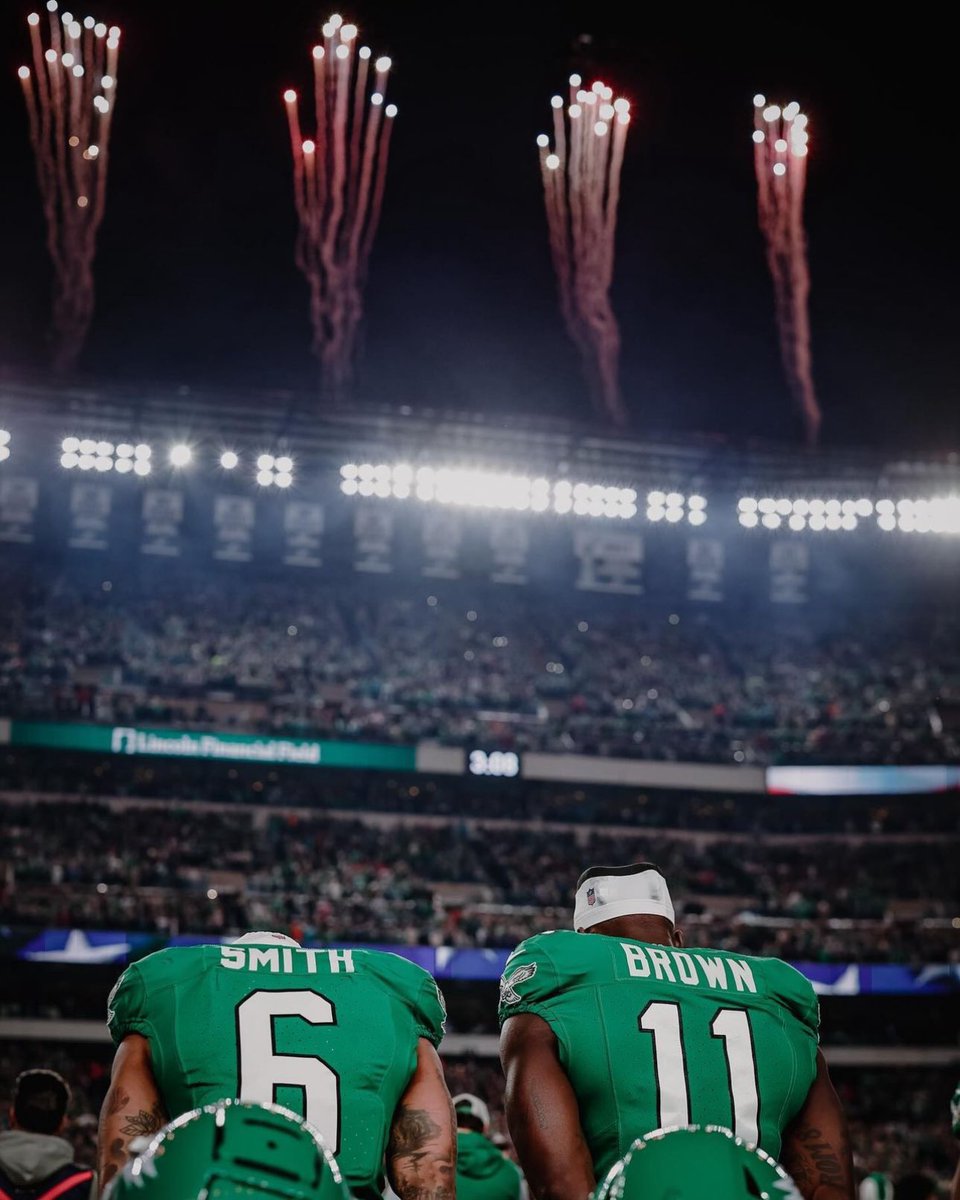 This is the best WR duo in the NFL.

#FlyEaglesFly #Eagles