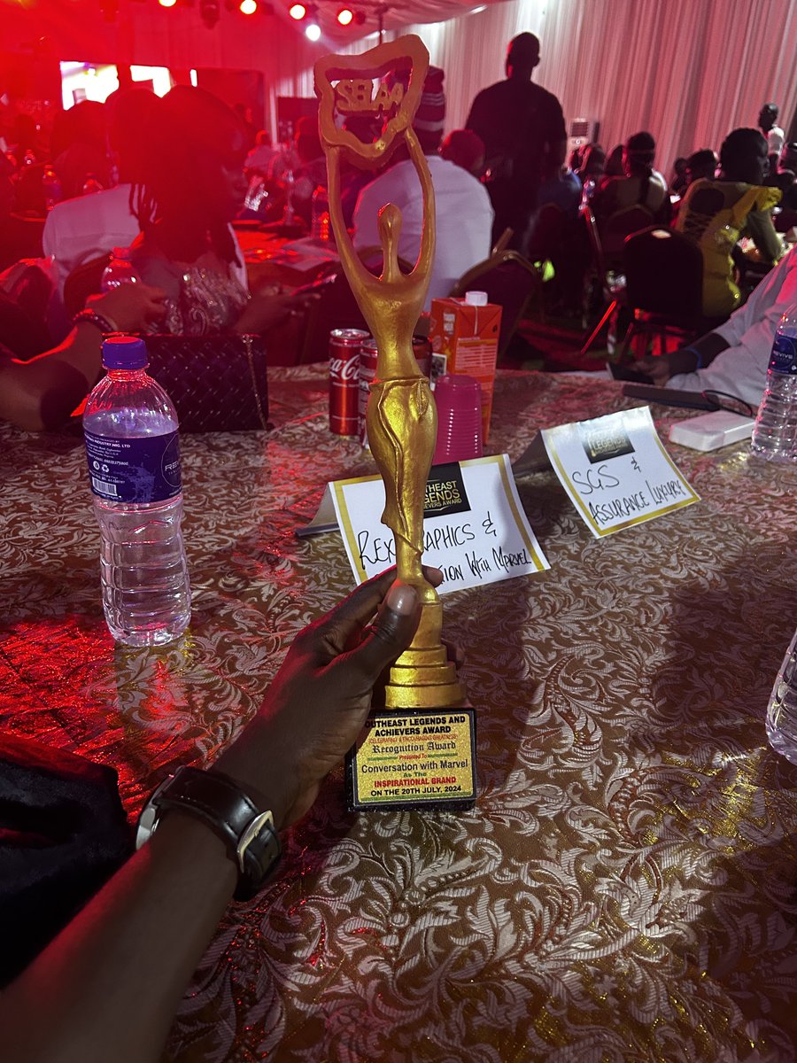 CWMarvel_'s tweet photo. “Inspirational Brand Of The Year”

Thank you everyone! 🙏🏿
Thank you Selaa Awards! 🏆
Let’s do more! ��🏿 https://t.co/4RBMtgzYJY