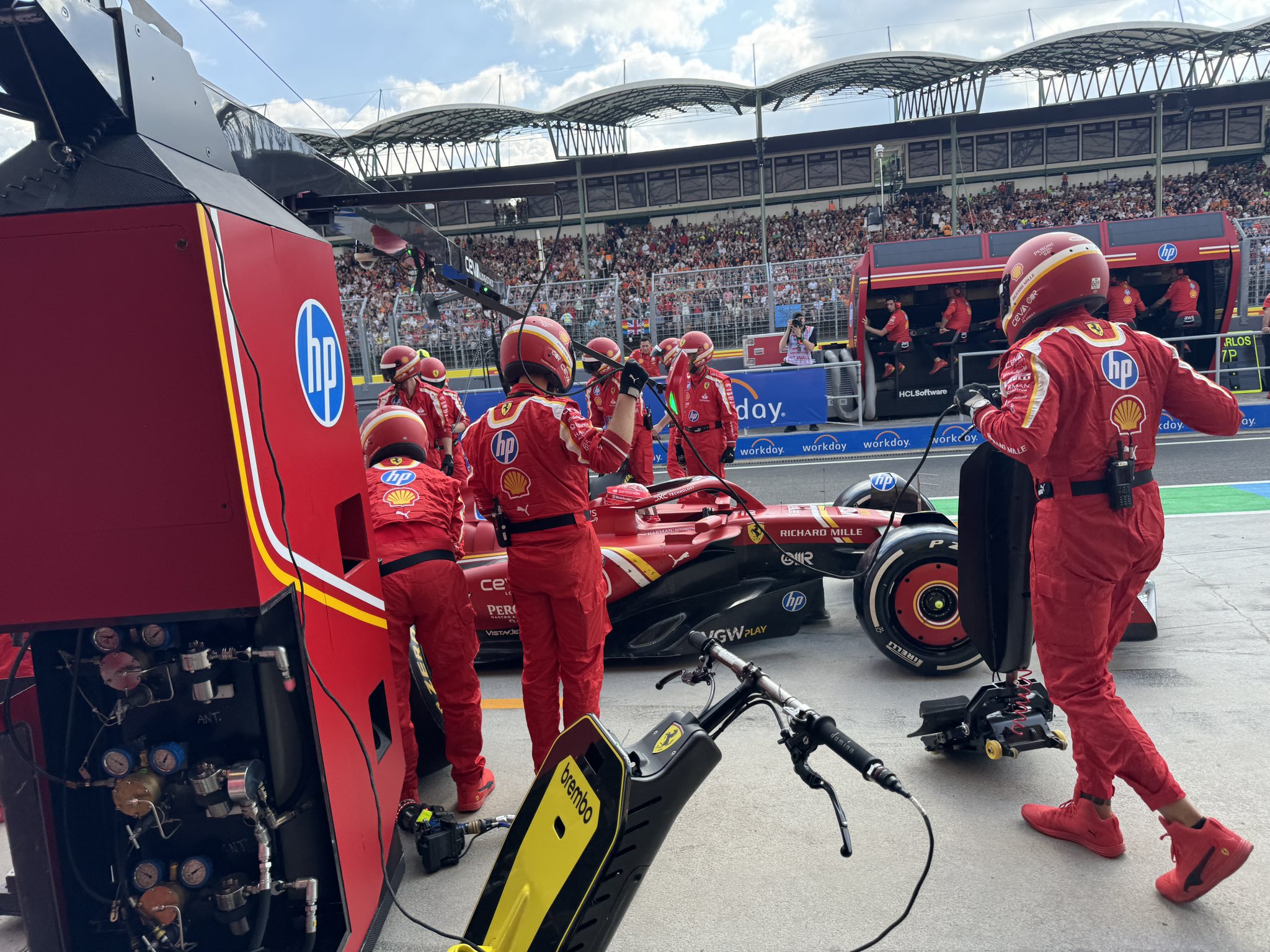 Charles Leclerc, Ferrari SF-24, Hungarian GP