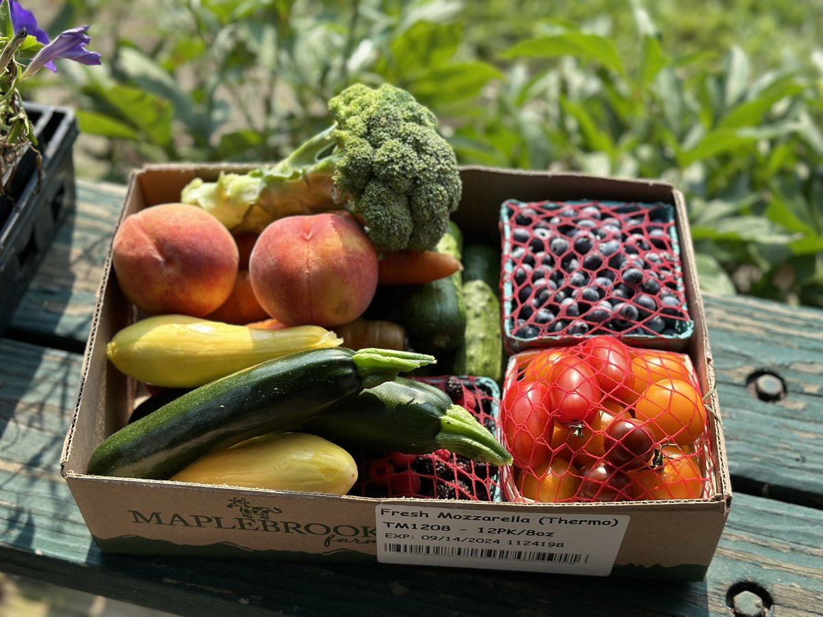 Vermont farm stand haul!