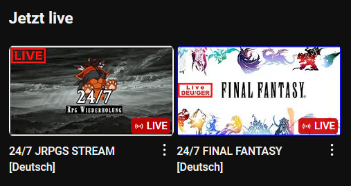 Durwildchild's tweet photo. Aktuell laufen auch die Wiederholungen auf Twitch und Youtube. 😍

Twitch: https://t.co/78e5cmV3Po
Youtube: https://t.co/8LwbncpkI5

Habt einen wundervollen Tag ♥ 
2/2

#YouTube #twitch #live #livestreaming #JRPG #FinalFantasy #RPG https://t.co/vaUrpMnxYy